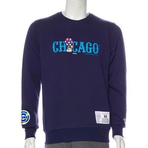 Takashi Murakami - complexcon X cubs jersey Blue sweater NWT